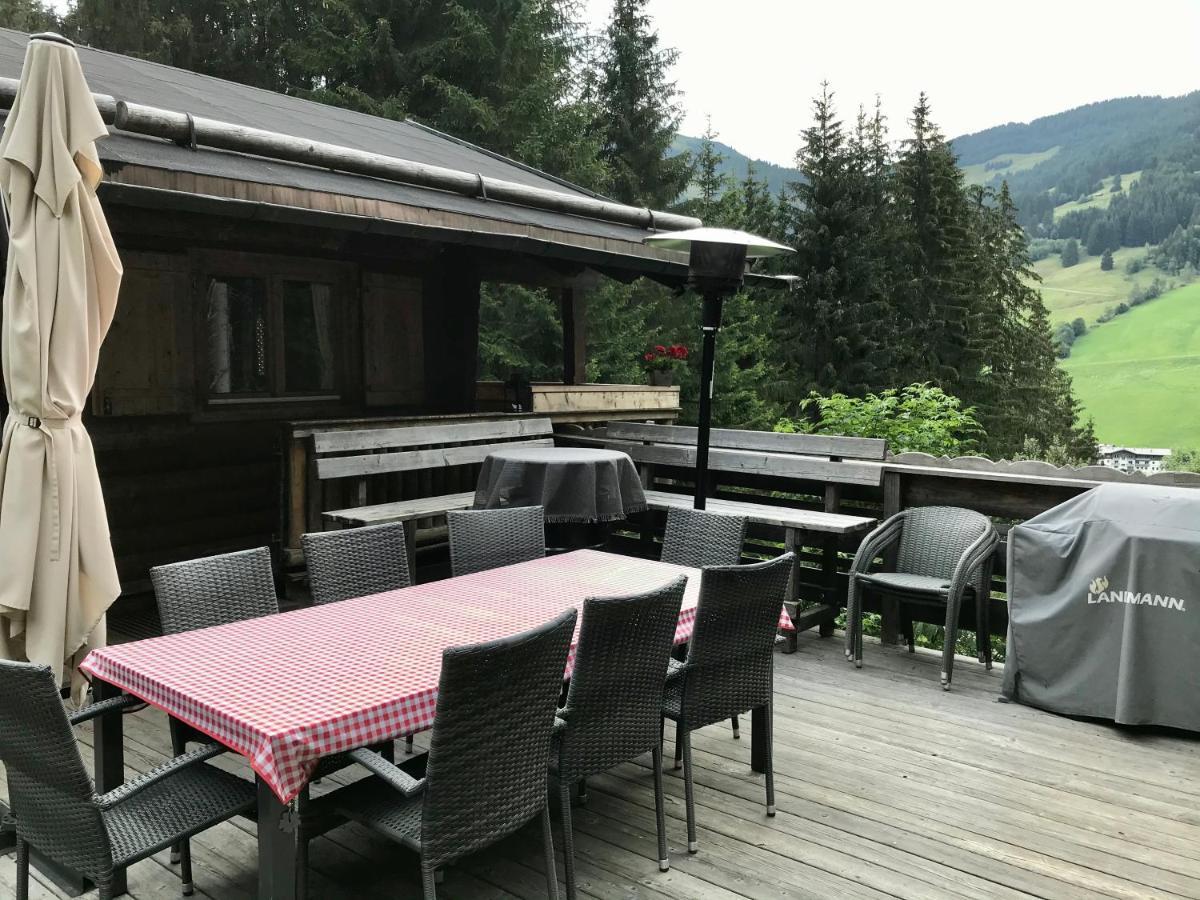 Wasserfallhuette Saalbach Buitenkant foto