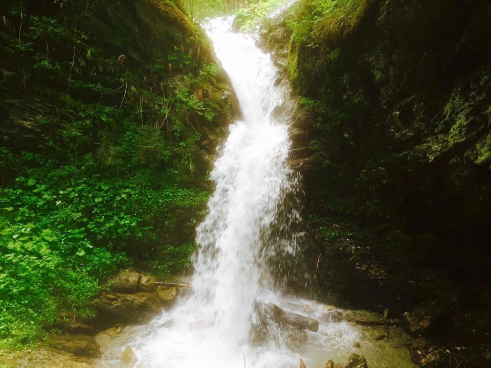 Wasserfallhuette Saalbach Buitenkant foto